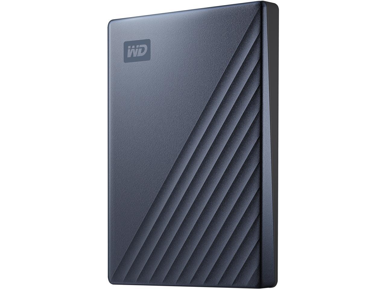 WD 2TB Blue My Passport Ultra Portable Storage External Hard Drive USB-C for PC/Windows (WDBC3C0020BBL-WESN)