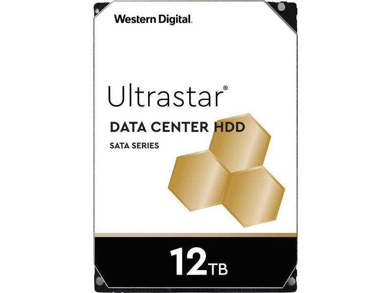 Western Digital Ultrastar 12TB DC HC520 7200 RPM SATA 6.0Gb/s 3.5" Data Center Internal Hard Drive - 0F30146