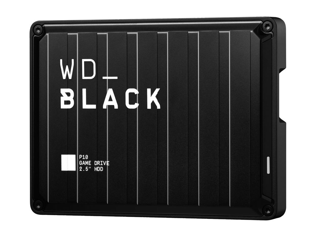 WD Black 4TB P10 Game Drive Portable External Hard Drive for PS4/Xbox One/PC/Mac USB 3.2 (WDBA3A0040BBK-WESN)