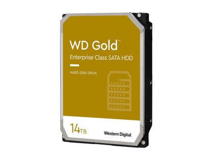 WD Gold 14TB Enterprise Class Hard Disk Drive - 7200 RPM Class SATA 6Gb/s 512MB Cache 3.5 Inch - WD141KRYZ