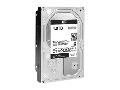 WD Black 4TB Performance Desktop Hard Disk Drive - 7200 RPM SATA 6Gb/s 128MB Cache 3.5 Inch - WD4004FZWX