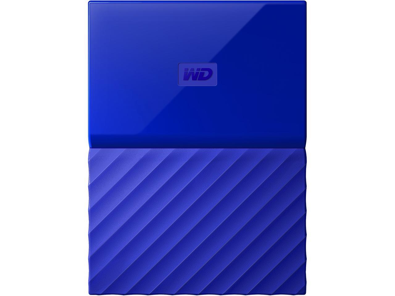 WD 3TB My Passport Portable Hard Drive USB 3.0 Model WDBYFT0030BBL-WESN Blue