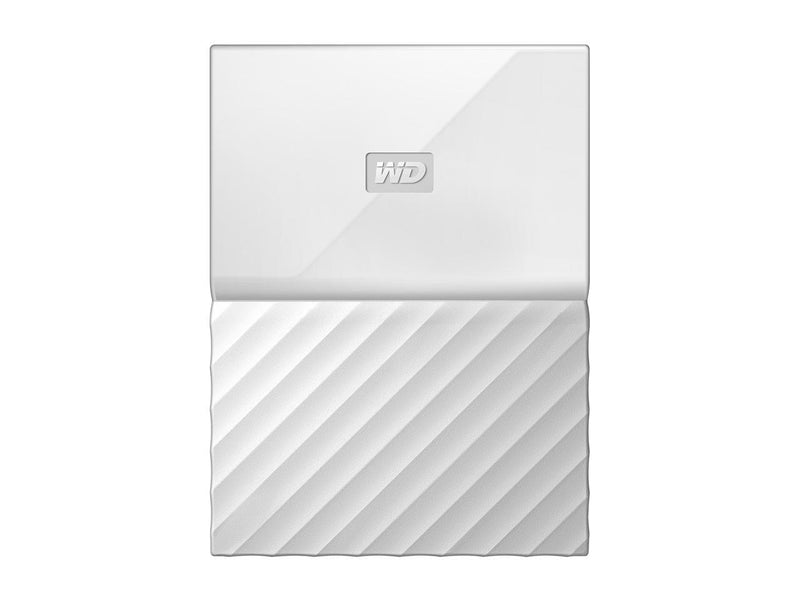 WD 1TB My Passport Portable Hard Drive USB 3.0 Model WDBYNN0010BWT-WESN White