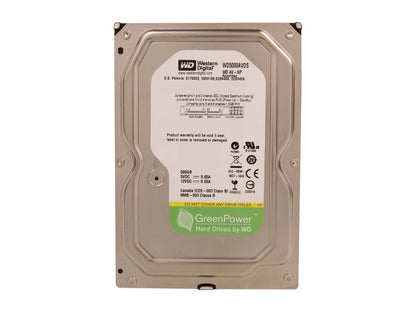 WD AV-GP WD5000AVDS 500GB IntelliPower 32MB Cache SATA 3.0Gb/s 3.5" Internal AV Hard Drive Bare Drive