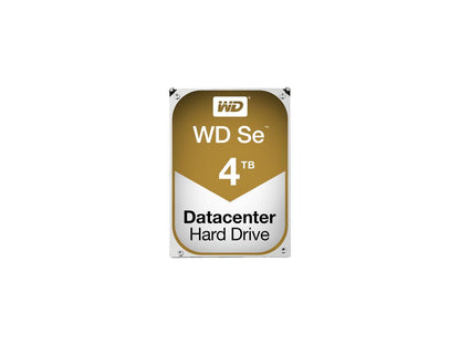 WD Se WD4000F9YZ 4TB 7200 RPM 64MB Cache SATA 6.0Gb/s 3.5" Datacenter Capacity HDD Bare Drive