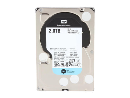 WD Se WD2000F9YZ 2TB 7200 RPM 64MB Cache SATA 6.0Gb/s 3.5" Enterprise Hard Drive