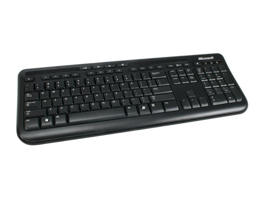 Microsoft Wired Keyboard 600 ANB-00001 Black 104 Normal Keys USB Wired Standard Keyboard