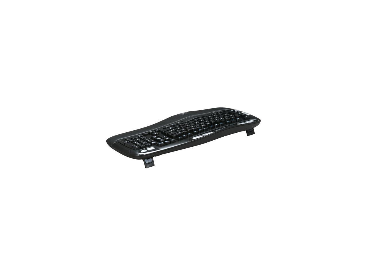 Logitech MK550 2.4 GHz Wireless Wave Keyboard and Mouse Combo - Black