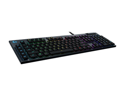 Logitech G815 LIGHTSYNC RGB Mechanical Gaming Keyboard With Clicky Switch