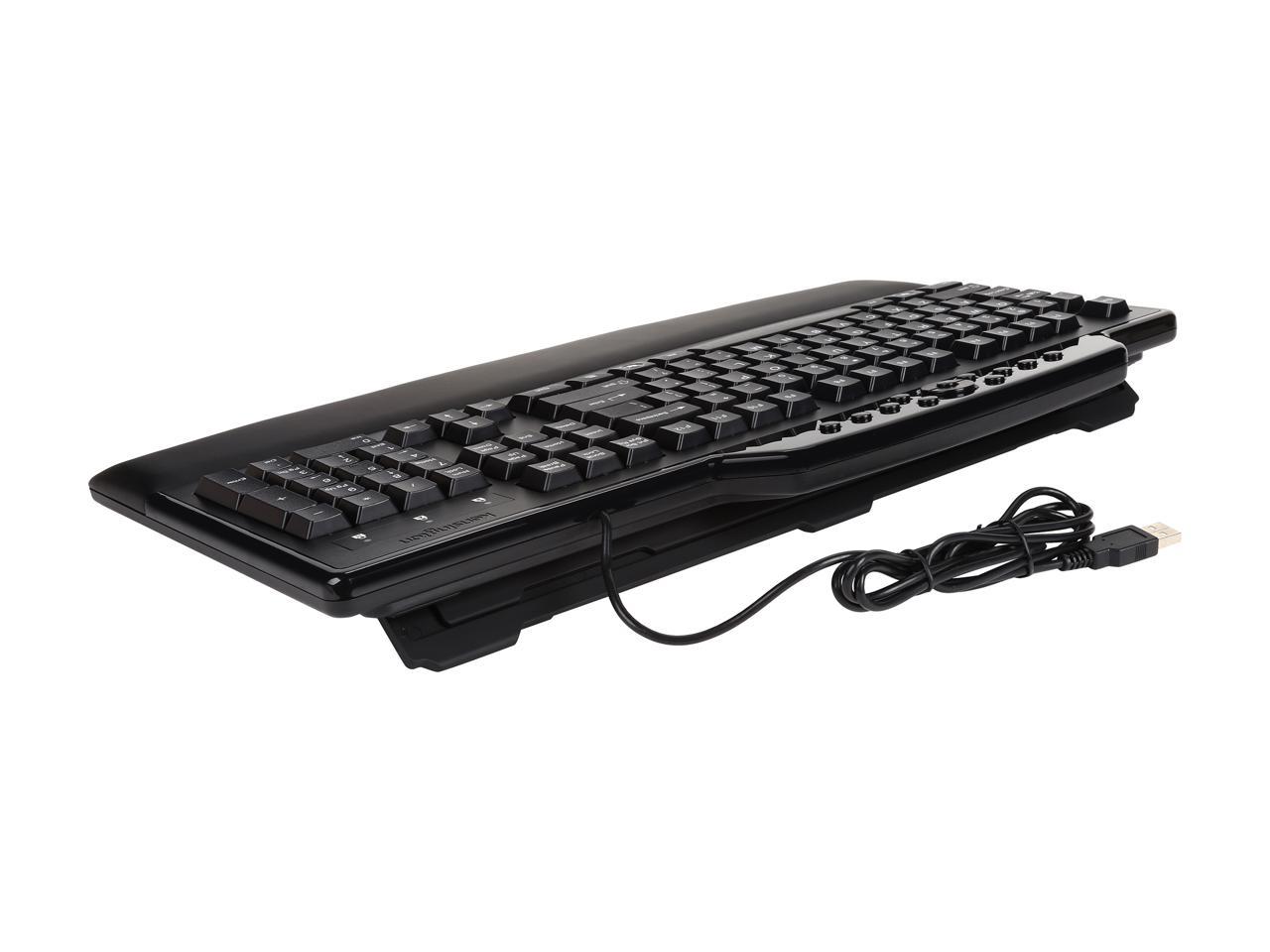 Kensington K72402US Black USB Wired Ergonomic Pro Fit Comfort Keyboard