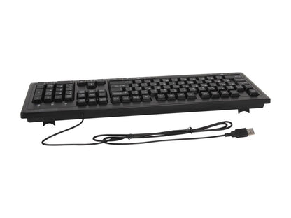 Kensington K72436AM Black 104 Normal Keys USB Wired Standard Keyboard for Life Desktop Set
