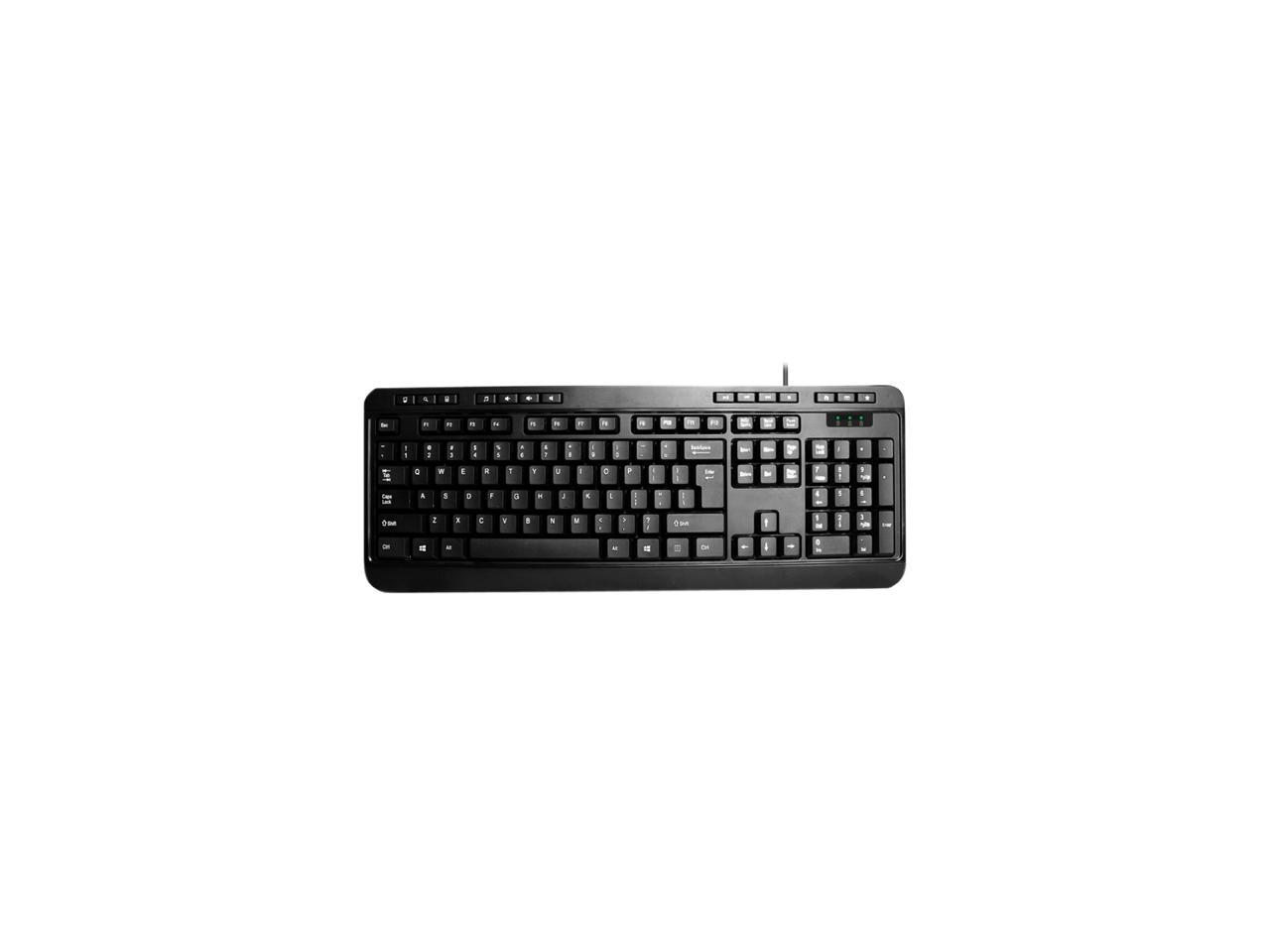 Adesso AKB-132UB Desktop Multimedia USB keyboard (Black)