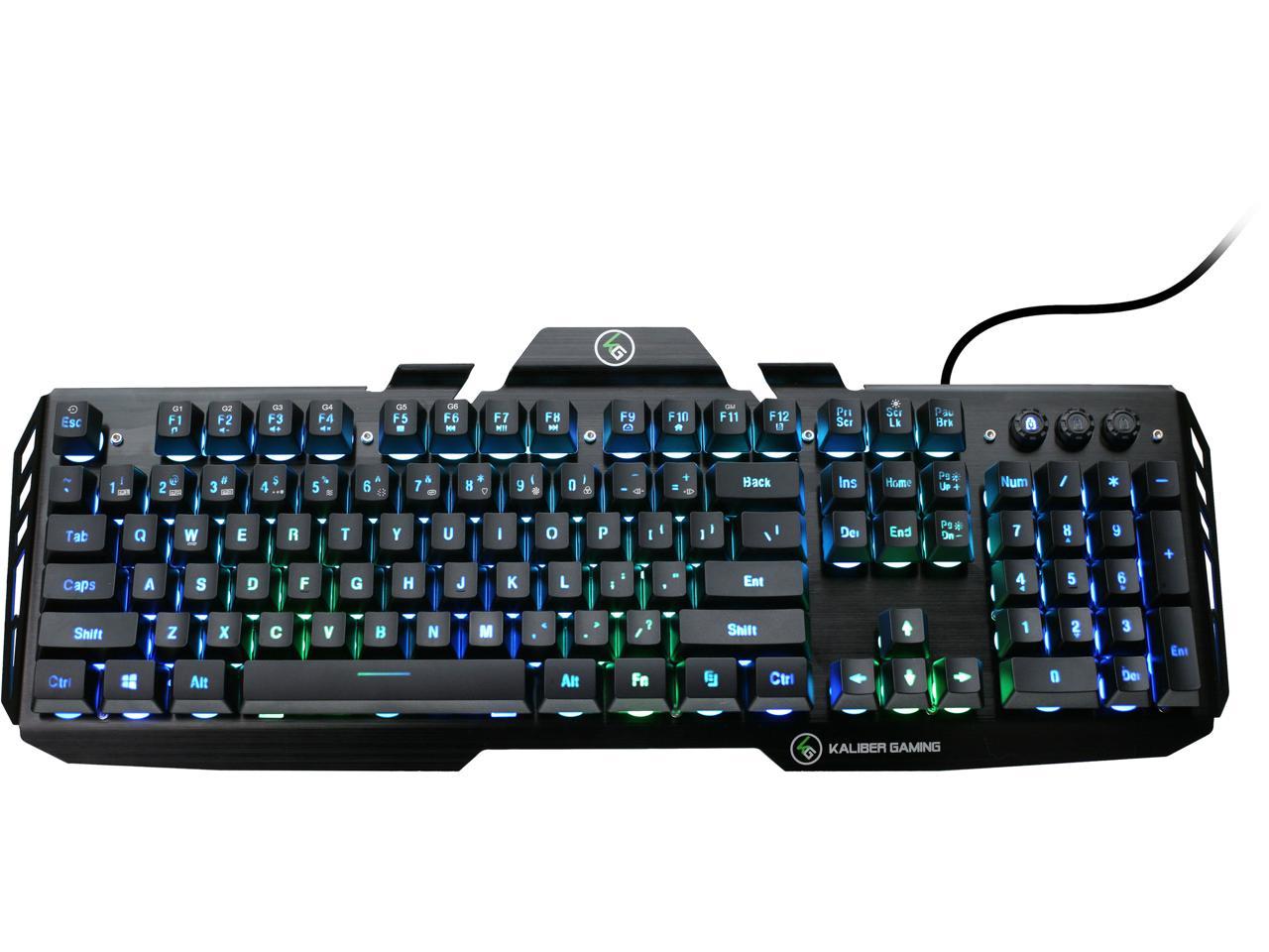 Kaliber Gaming HVER RGB-Aluminum Gaming Keyboard
