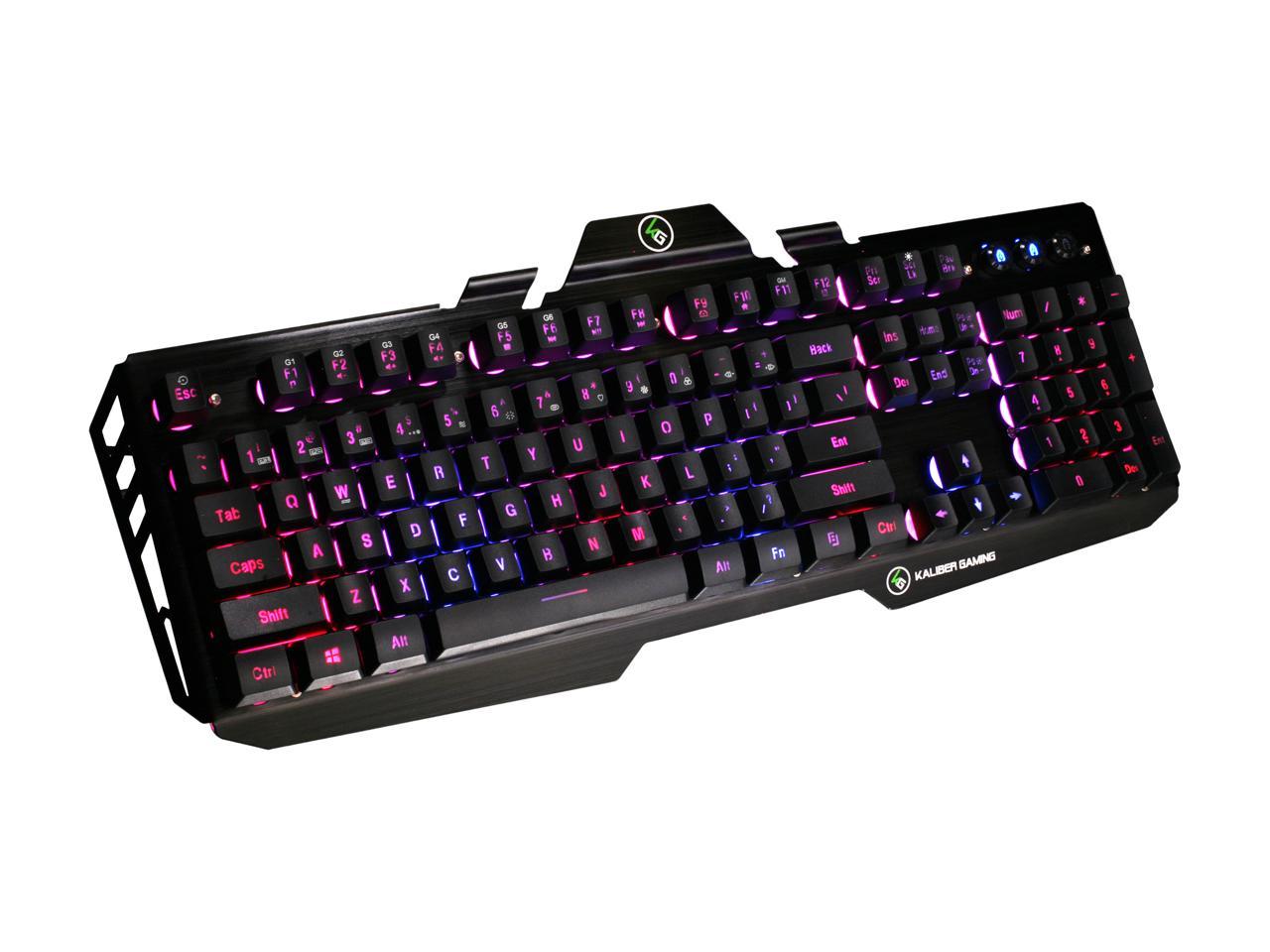 Kaliber Gaming HVER RGB-Aluminum Gaming Keyboard