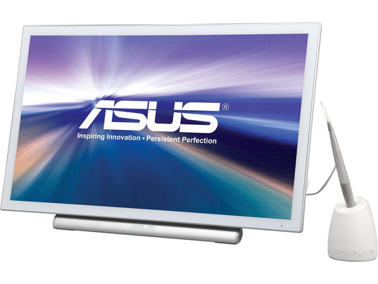 ASUS PT201Q White 19.5" USB Capacitive 19.5" Touch Display w/t Pen Digitizer 250 cd/m2 3000:1 Built-in Speakers