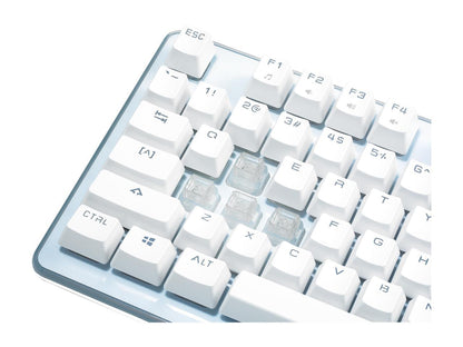 Rosewill NEON K51 - Hybrid Mechanical RGB Gaming Keyboard / Multicolor Backlit Keyboard (White)
