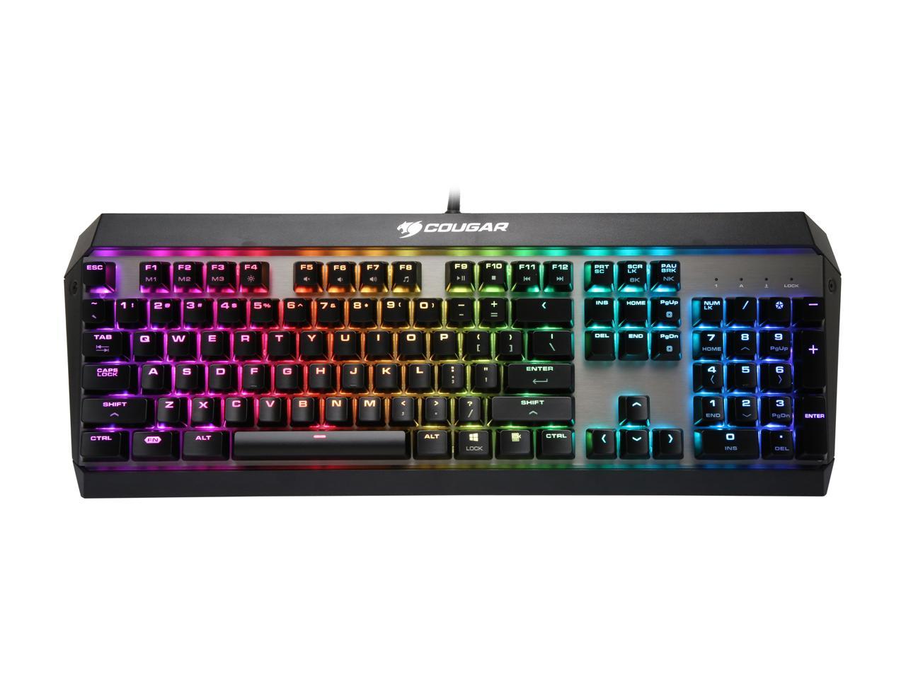 COUGAR ATTACK X3 RGB Cherry MX Blue Switch Gaming Keyboard - Attackx3-RGB-3IG