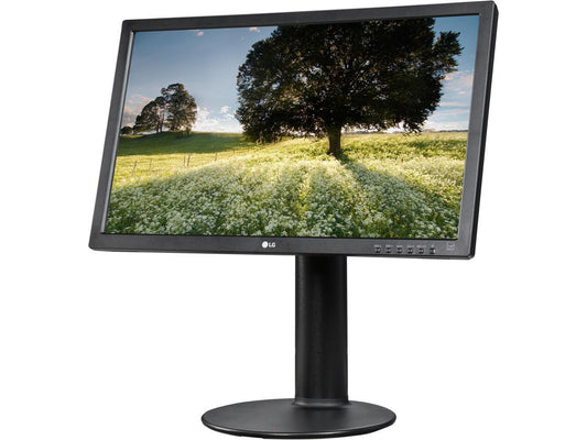 LG 24MB35PY-B Black 23.8" Full HD 1920 x 1080 5ms IPS-Panel Widescreen LED Backlight LCD Monitor Height&Pivot Adjustable 250 cd/m2 DFC 5,000,000:1 (1000:1) Built-in Speakers