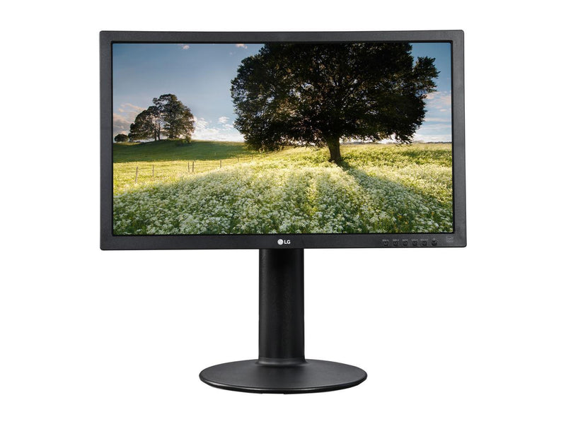 LG 24MB35PY-B Black 23.8" Full HD 1920 x 1080 5ms IPS-Panel Widescreen LED Backlight LCD Monitor Height&Pivot Adjustable 250 cd/m2 DFC 5,000,000:1 (1000:1) Built-in Speakers