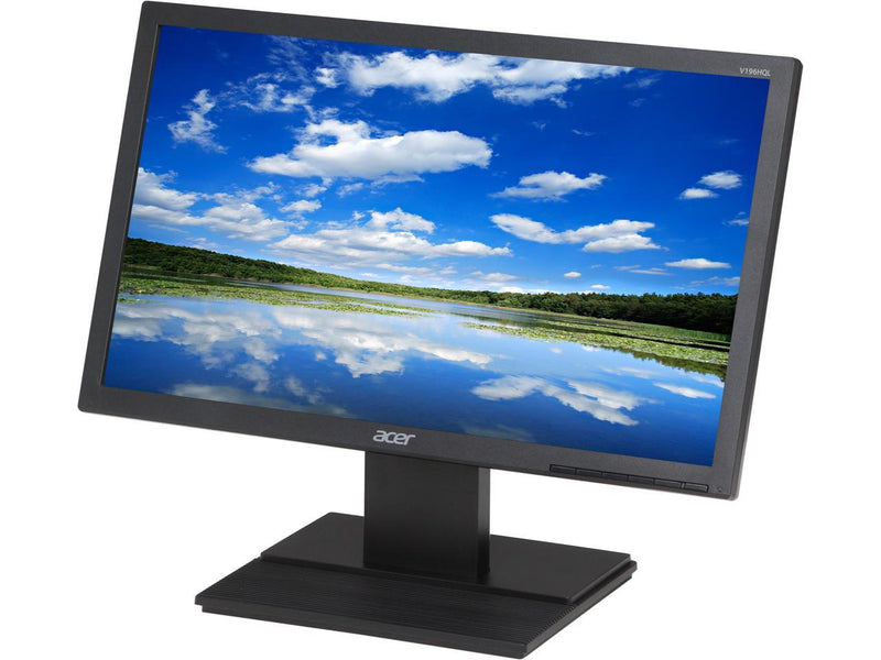 Acer V196HQL Ab 19" (Actual szie 18.5") WXGA 1366 x 768 5ms 60Hz VGA Backlit LED LCD Monitor