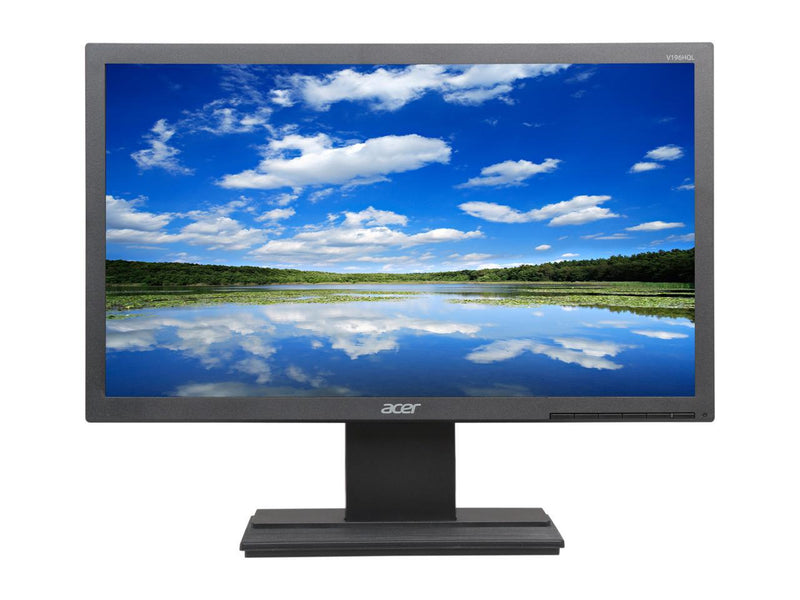 Acer V196HQL Ab 19" (Actual szie 18.5") WXGA 1366 x 768 5ms 60Hz VGA Backlit LED LCD Monitor