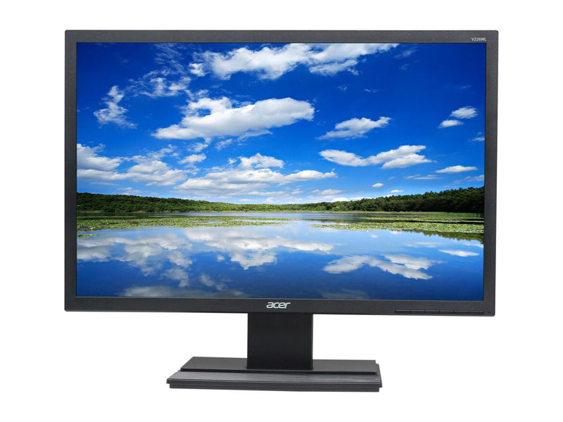 Acer UM.EV6AA.001 V226WLbmd 22" WSXGA+ 1680 x 1050 60 Hz D-Sub, DVI Built-in Speakers LCD Monitor
