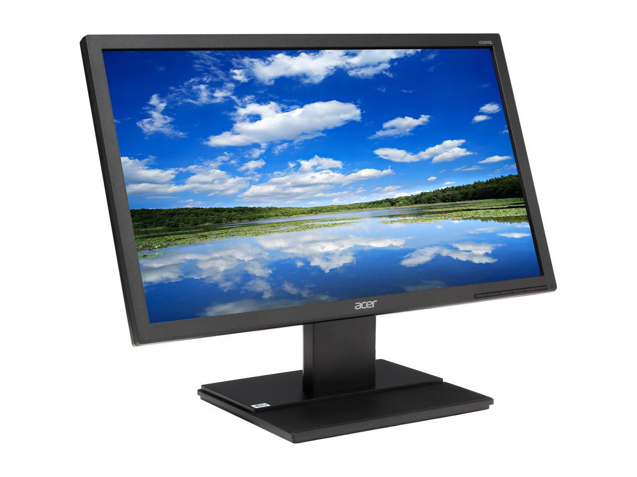 Acer V226HQLAbmdp Black 21.5" 8ms Widescreen LED Backlight LCD Monitor 250 cd/m2 100,000,000:1