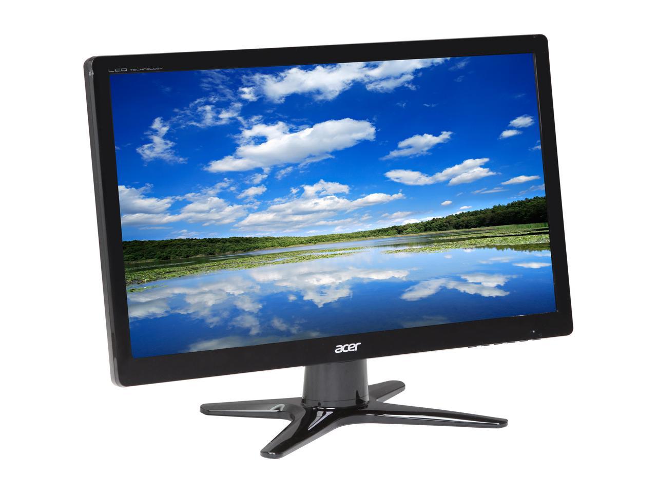 Acer G6 Series G206HQLbd 19.5" 1600 x 900 5 ms 60 Hz D-Sub, DVI LCD Monitor