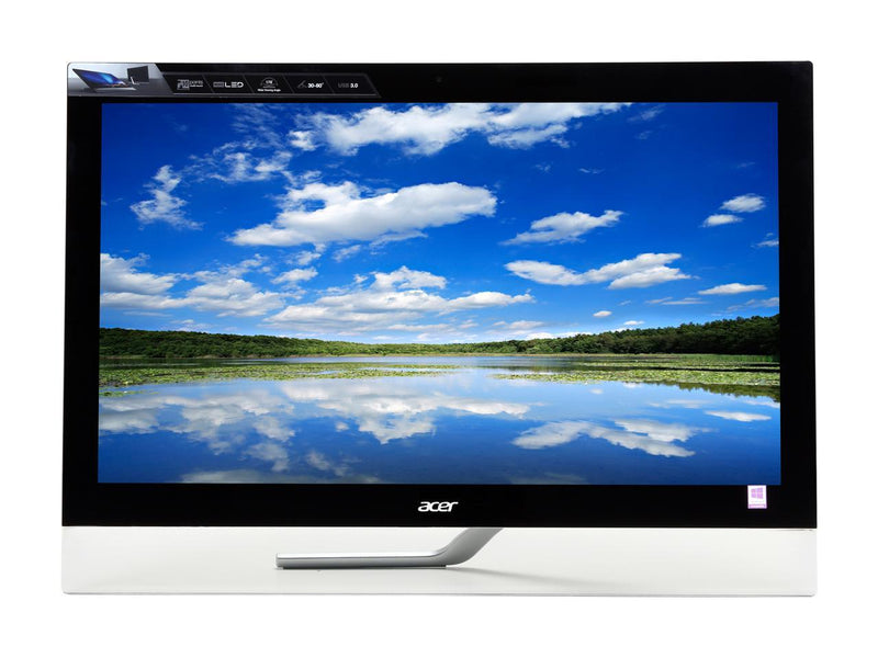 Acer T272HUL bmidpcz 27" WQHD 10-pt Capacitive Touch Monitor 1000:1 Native Built-in Speakers&webcam