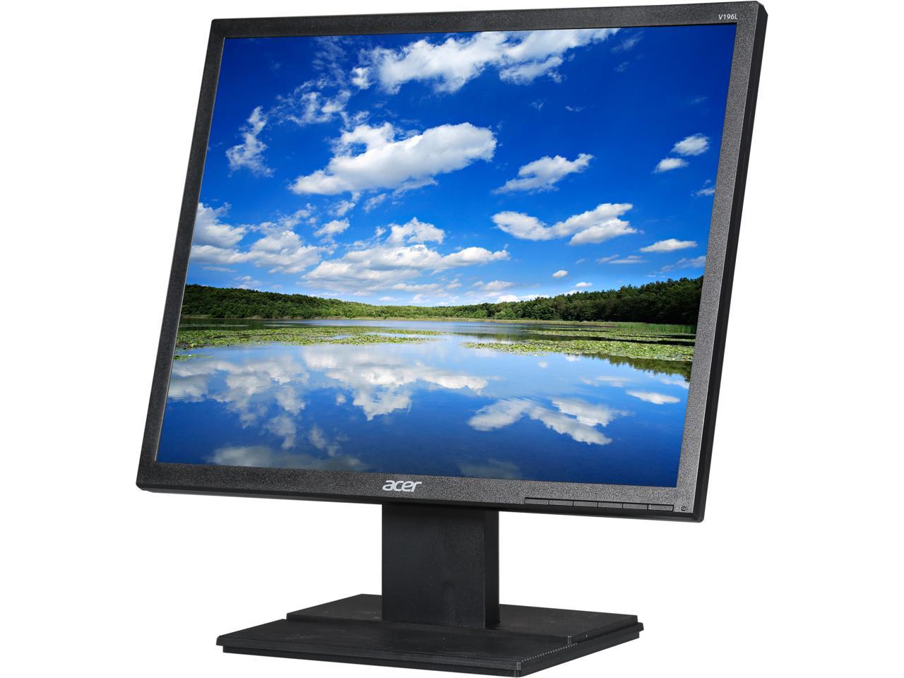 Acer V196L bd 19" SXGA 1280 x 1024 5 ms 75 Hz D-Sub LCD Monitor