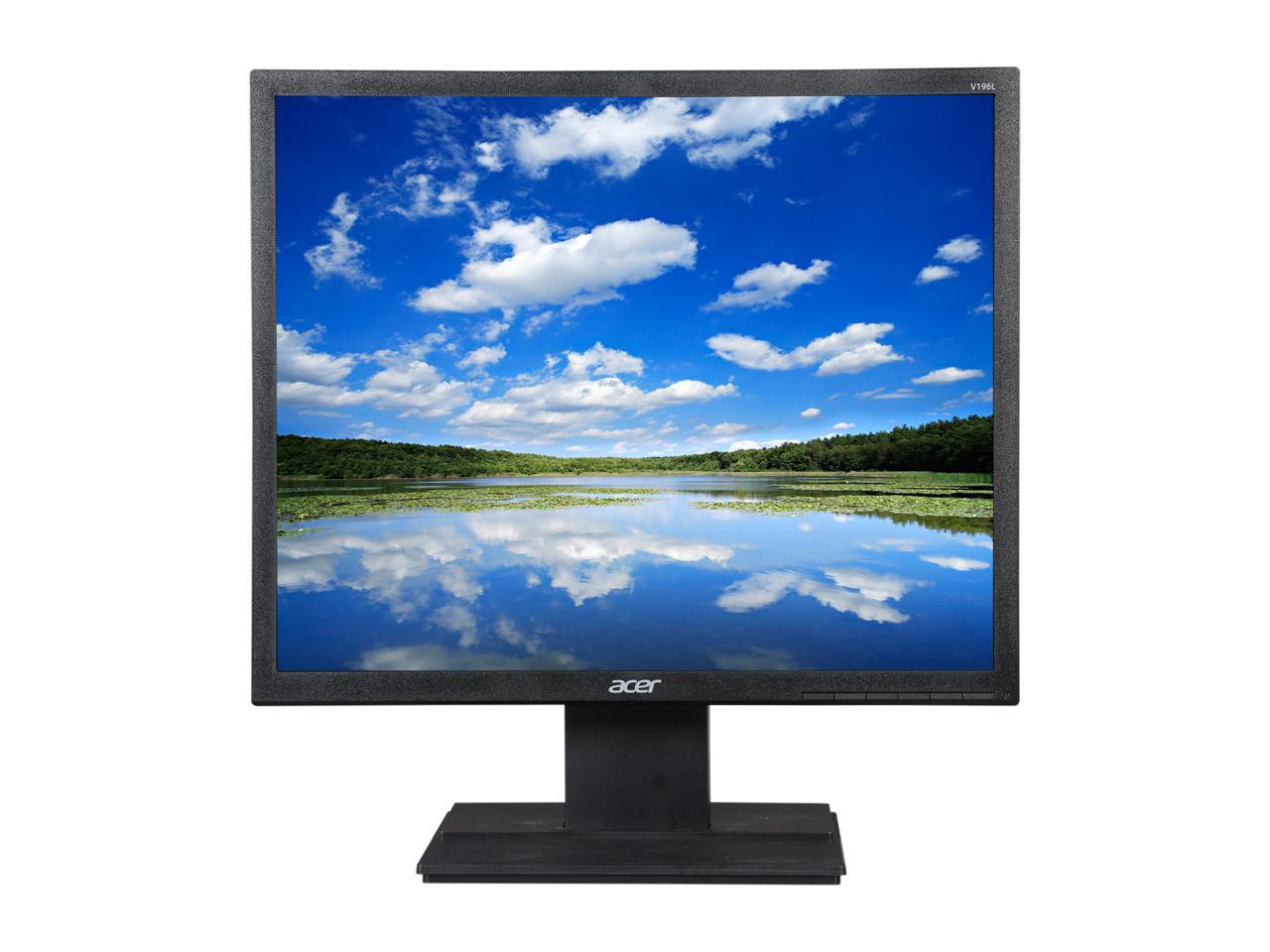 Acer V196L bd 19" SXGA 1280 x 1024 5 ms 75 Hz D-Sub LCD Monitor