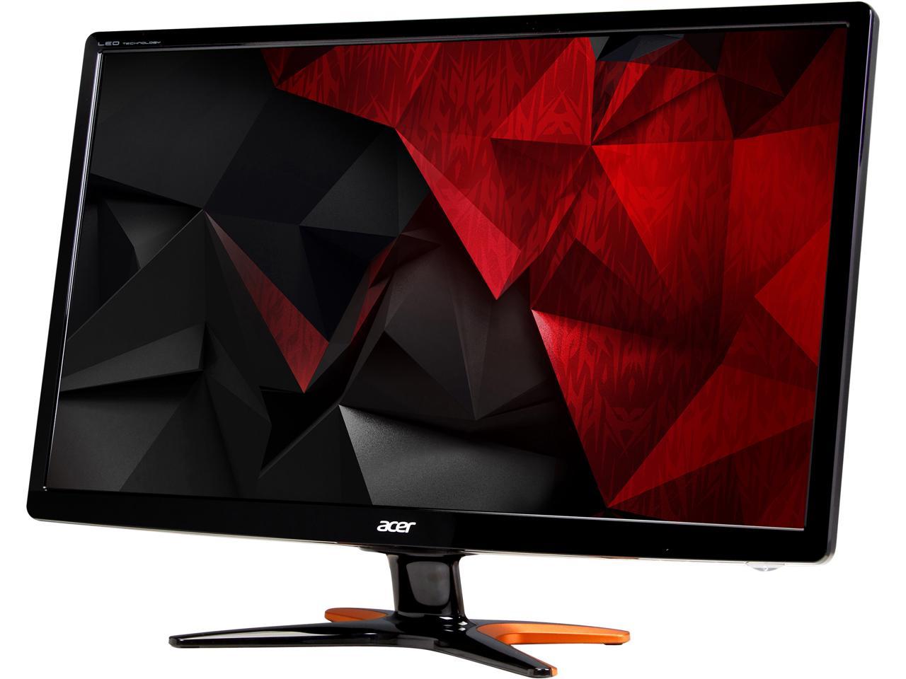 Acer GN246HL 24" Full HD 1920 x 1080 144Hz 1ms DVI HDMI VGA Immersive 3D Backlit LED Gaming Monitor