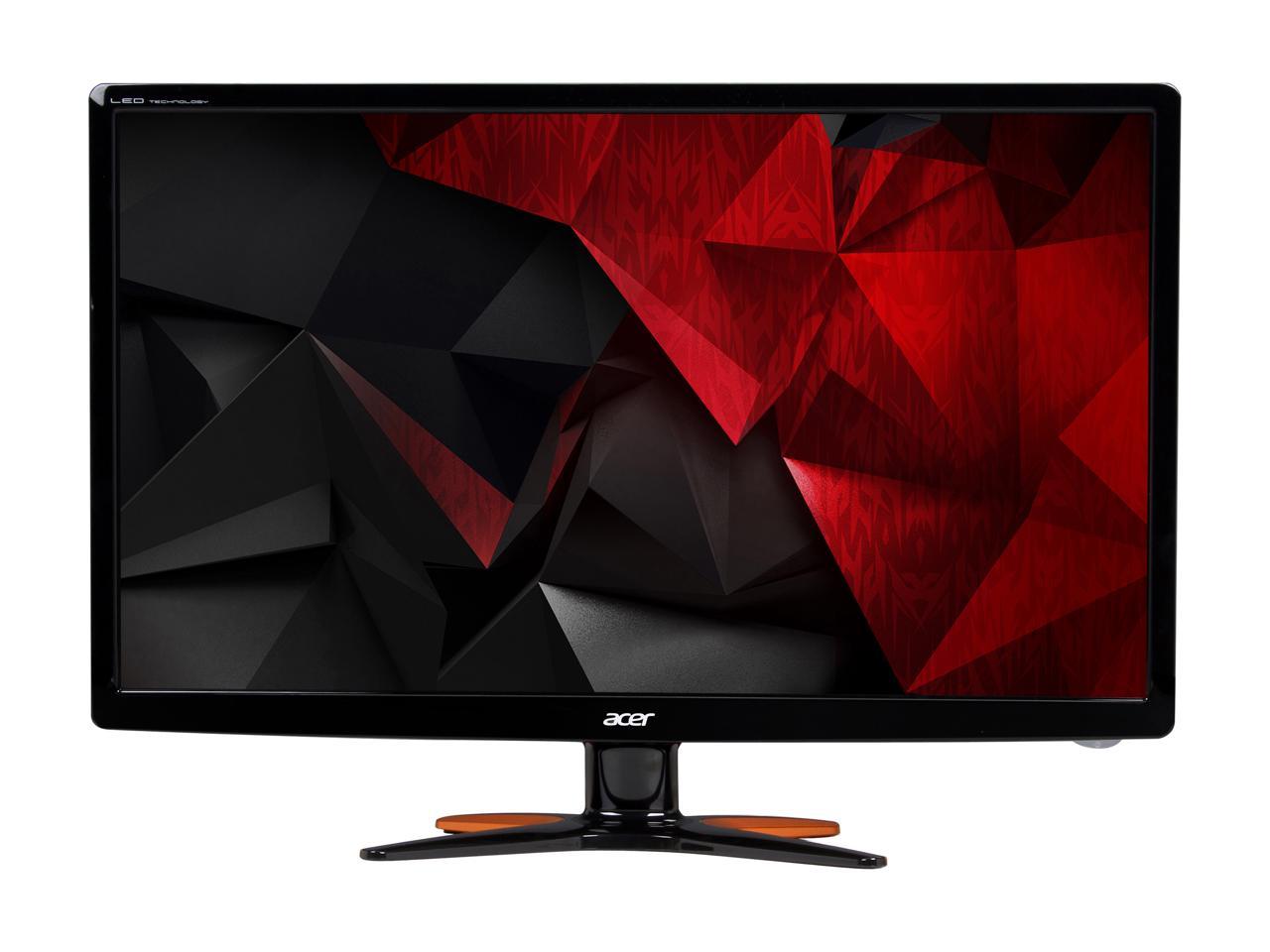 Acer GN246HL 24" Full HD 1920 x 1080 144Hz 1ms DVI HDMI VGA Immersive 3D Backlit LED Gaming Monitor