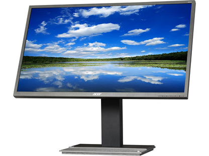 Acer B326HUL ymiidphz Black 32" 6ms WQHD Dual HDMI Widescreen LED Backlight LCD Monitor VA Panel 300 cd/m2 ACM 100,000,000:1 (3000:1), Built-in Speakers & USB Hub 3.0, Height Adjustable