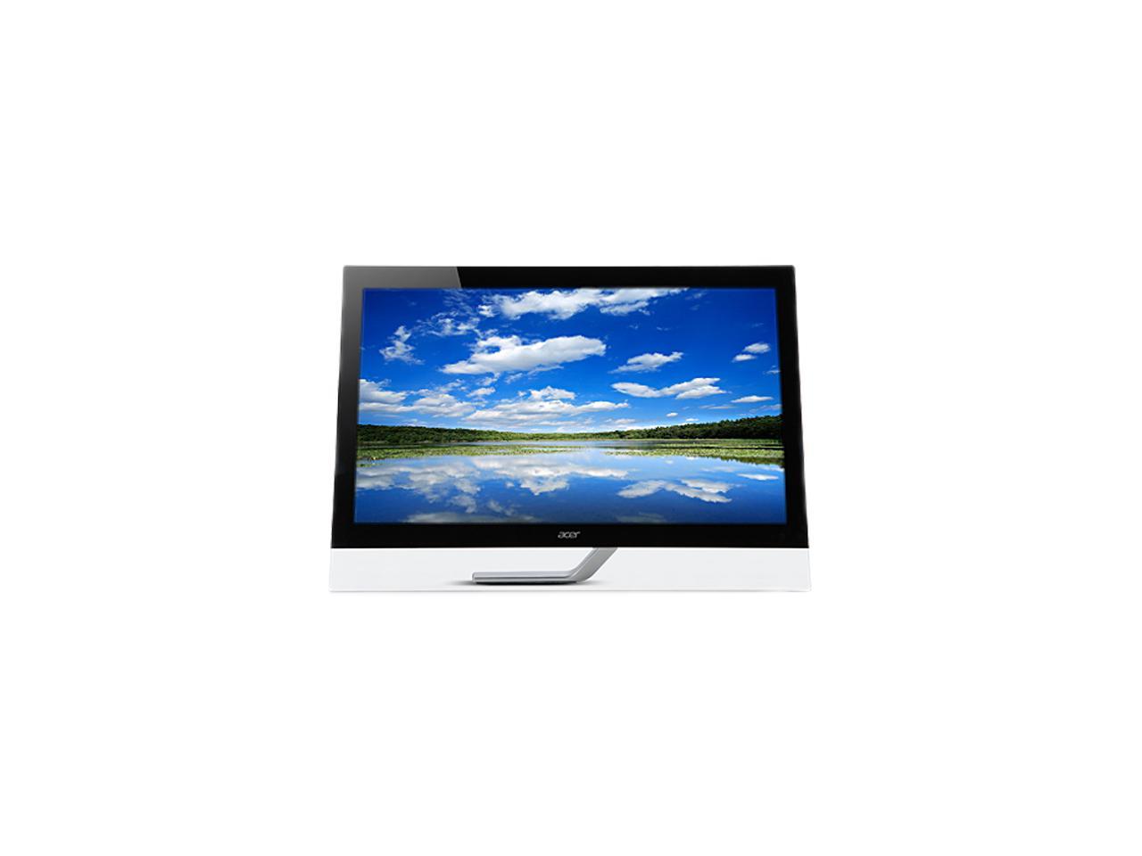 Acer T232HL Abmjjz 23" Touchscreen Widescreen LED IPS Monitor with Built-in Speakers - Certified Refurbished Manufacturer Recertified