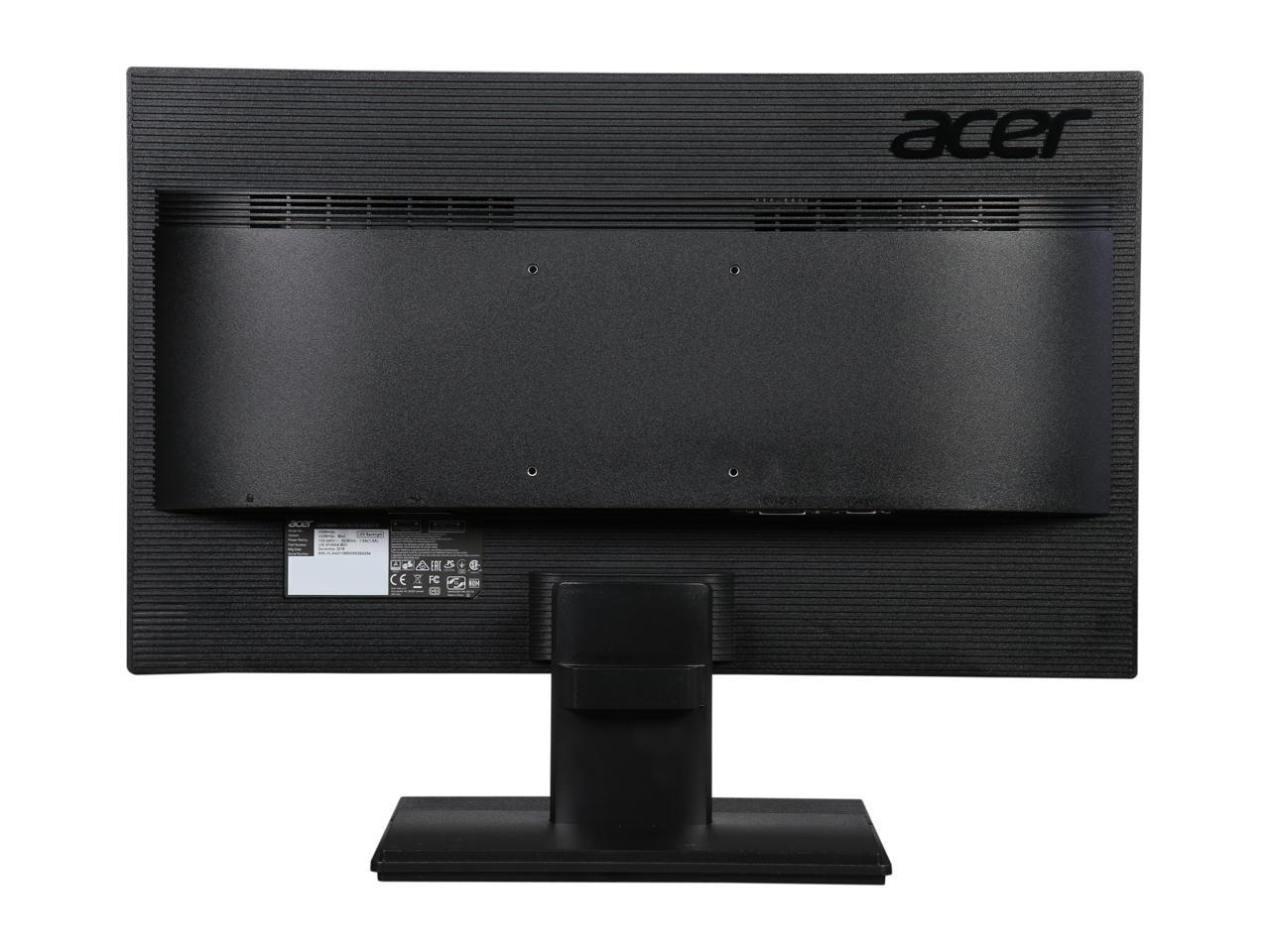 Acer V226HQL Bbd 22" (Diagonal 21.5") Full HD 1920 x 1080 60Hz 5ms DVI VGA Acer eColor LED Backlight LCD Monitor