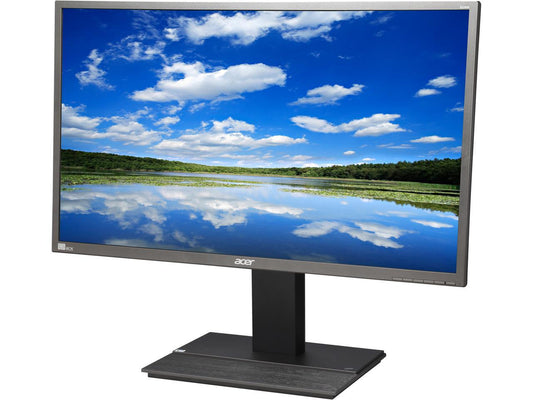 Acer B6 B326HK YMJDPPHZ Black 32" 6ms 4k UHD Widescreen LED Backlight LCD Monitor IPS 350 cd/m2 ACM 100,000,000:1 (1000:1) Built-in Speakers