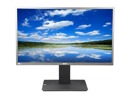 Acer B6 B326HK YMJDPPHZ Black 32" 6ms 4k UHD Widescreen LED Backlight LCD Monitor IPS 350 cd/m2 ACM 100,000,000:1 (1000:1) Built-in Speakers