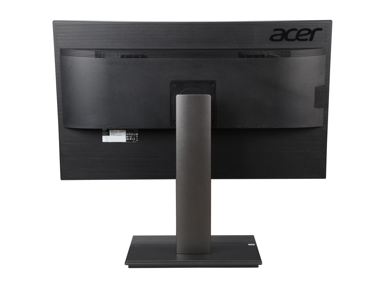 Acer B6 B326HK YMJDPPHZ Black 32" 6ms 4k UHD Widescreen LED Backlight LCD Monitor IPS 350 cd/m2 ACM 100,000,000:1 (1000:1) Built-in Speakers