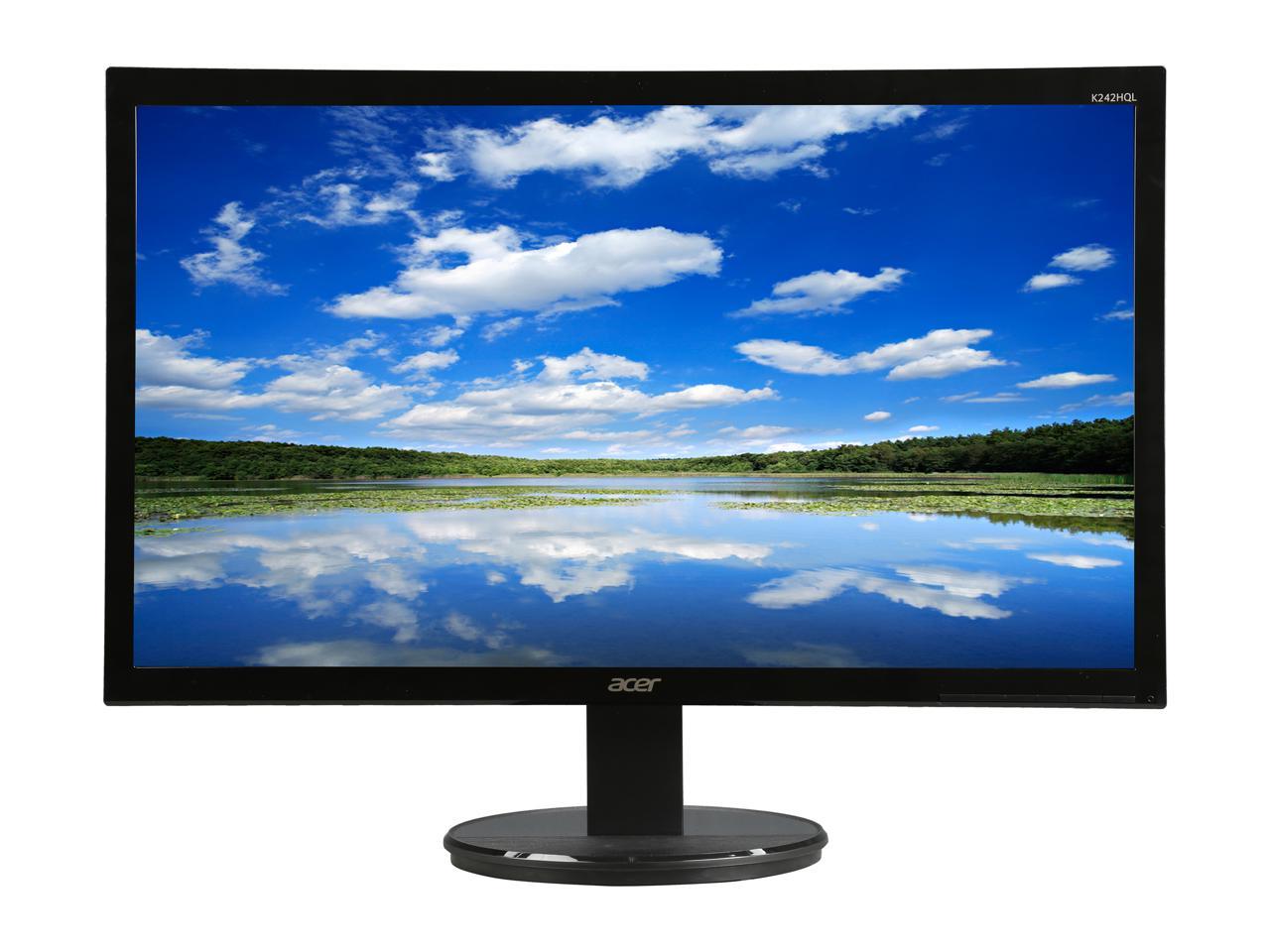 Acer K242HQL BBID 23.6" 1920 x 1080 5 ms 60 Hz D-Sub, DVI, HDMI LCD Monitor