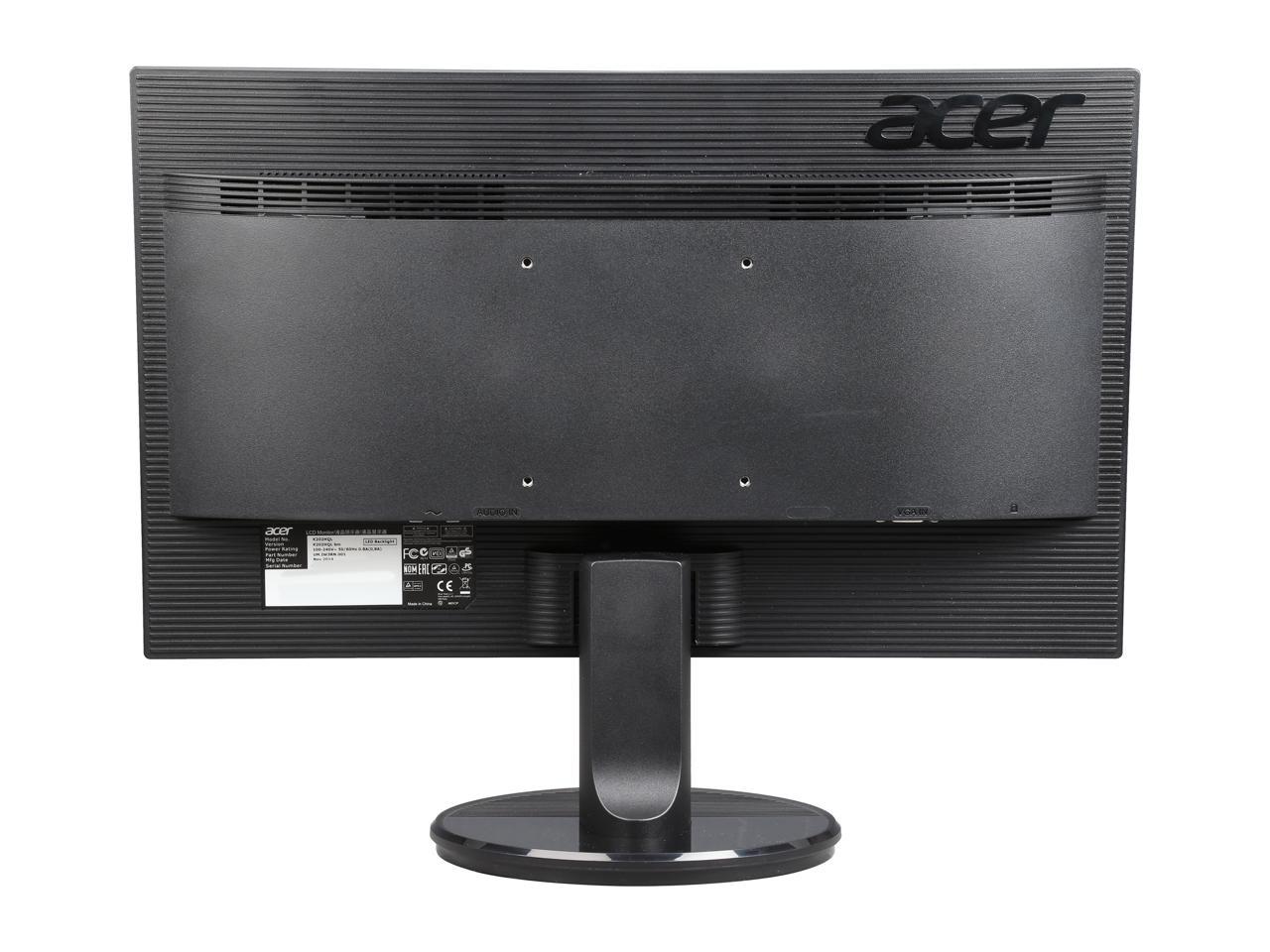 Acer K202HQL 19.5" Widescreen LED Monitor - Certified Refurbished Manufacturer Recertified