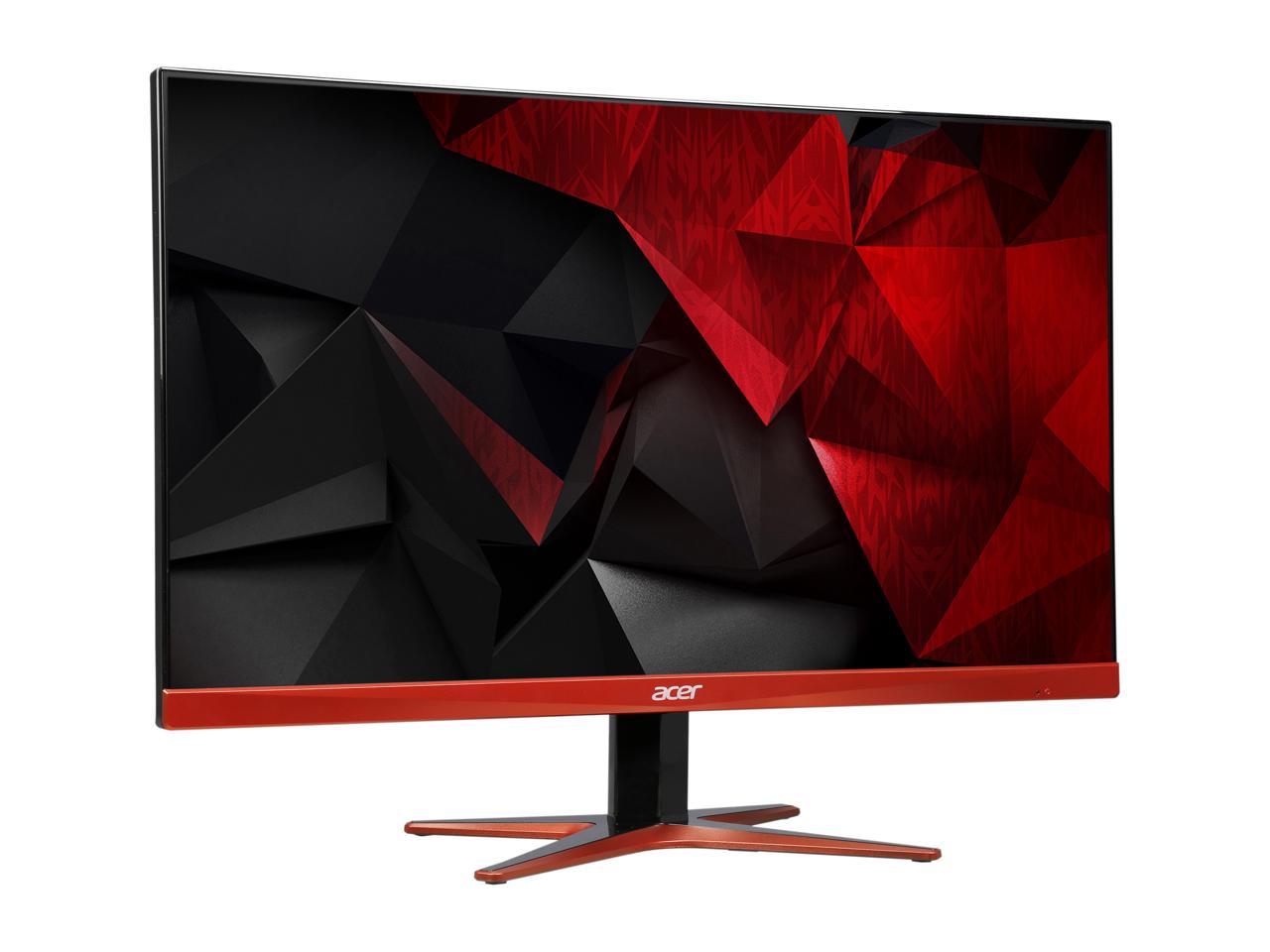 Acer XG270HU omidpx 27" 2K 2560 x 1440 1ms 144Hz AMD FreeSync Technology Edge-to-Edge Frameless Design DVI-D HDMI DisplayPort Built-in Speakers LED Backlit LCD Gaming Monitor