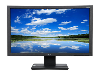 Acer V246HQL Cbd UM.UV6AA.C01 24" (Actual size 23.6") Full HD 1920 x 1080 5 ms D-Sub, DVI LCD Monitor