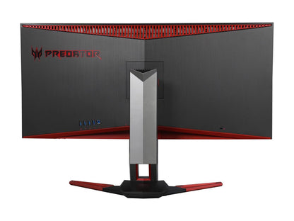 Acer Predator Z35 bmiphz 35" UXGA 2560 x 1080 2K Resolution 4ms 200Hz OvereClocked DisplayPort HDMI Built-in Speakers NVIDIA G-Sync Flicker-Less Technology Ultra-Wide Backlit LED Curved Gaming Monitor