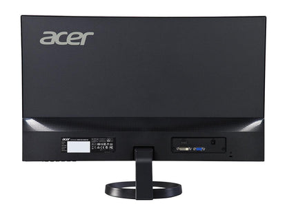 Acer R Series R271 bid Black 27" IPS 4ms (GTG) Widescreen LED Blacklight LCD 1920 x 1080 FHD, Ultra-Sim Framless Design, w/ AcerFlicker Less Technology, Vision Health Technologies