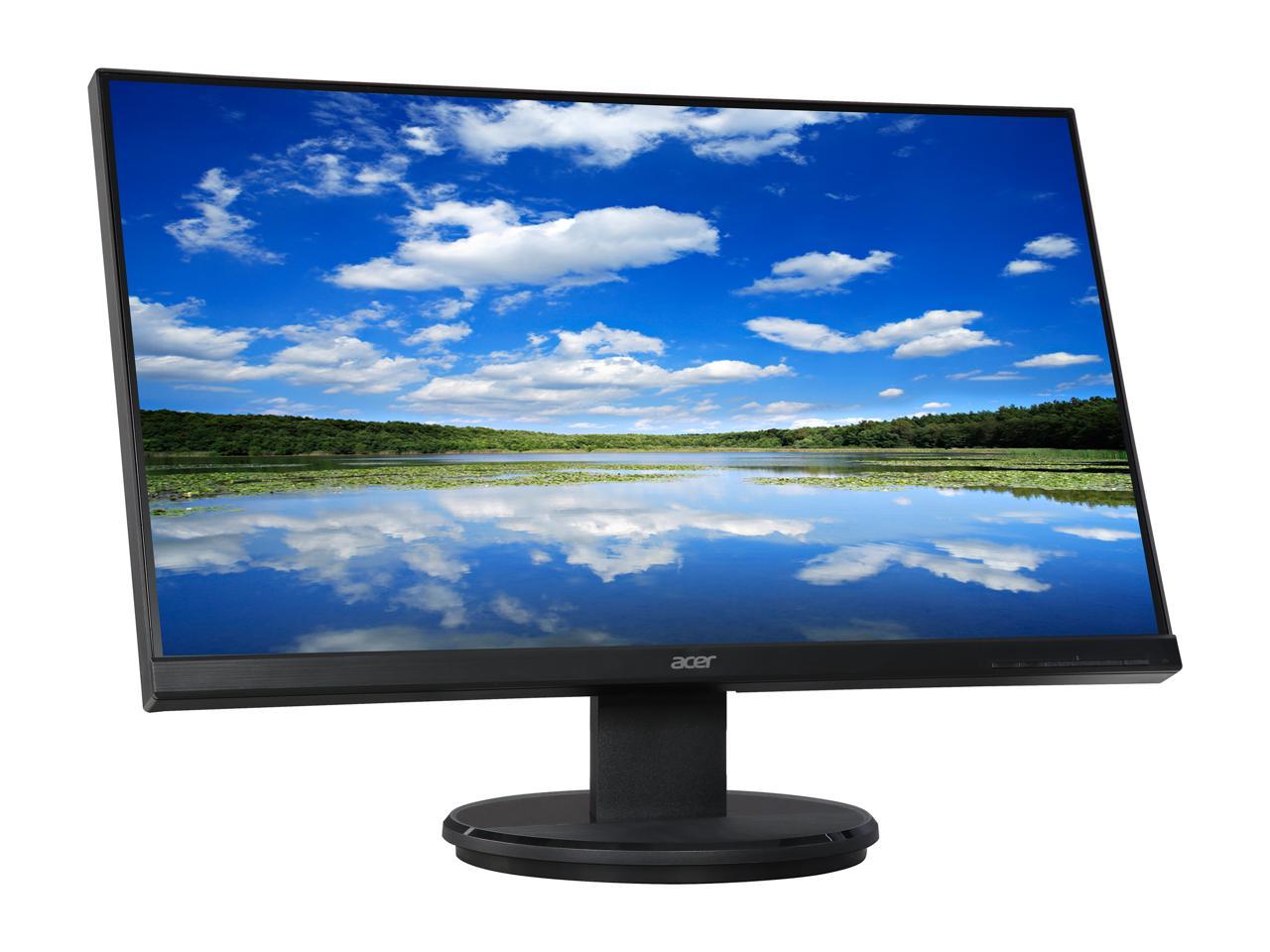 Acer K2 Series K272HUL 27" WQHD 2560 x 1440 2K Resolution 1ms 60Hz DVI-D HDMI DisplayPort Built-in Speakers Eco Friendly Design LED Backlit LCD Monitor