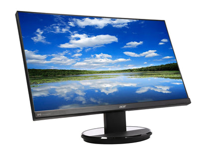 Acer K2 Series K272HUL 27" WQHD 2560 x 1440 (2K) IPS 4ms (GTG) Black LED Backlight LCD Monitor, at 60 Hz Refresh Rate, Eco Friendly Design, Visual Comfortable and Build in Speakers