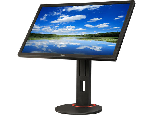 Acer XF240H bmjdpr UM.FX0AA.001 24" Full HD 1920 x 1080 1 ms 144 Hz DVI, HDMI, DisplayPort Built-in Speakers LCD Twisted Nematic Film Monitor Display