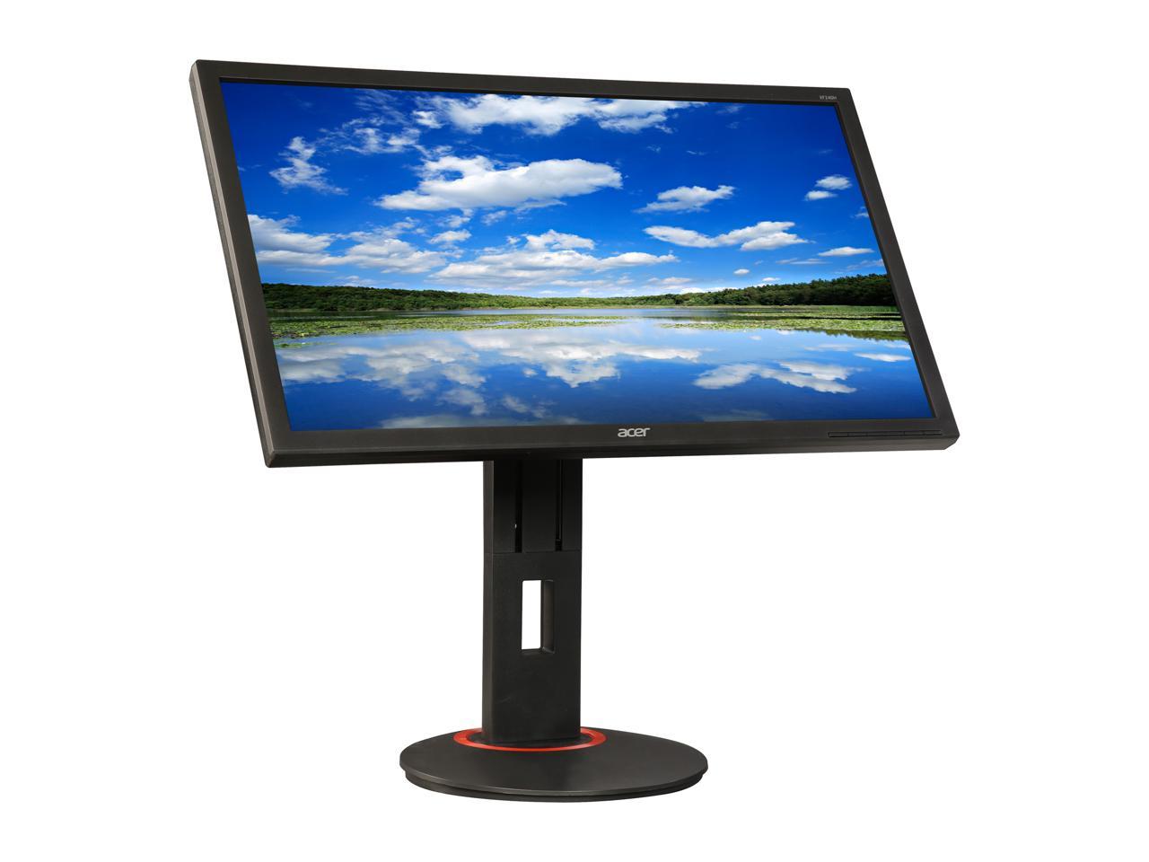 Acer XF240H bmjdpr UM.FX0AA.001 24" Full HD 1920 x 1080 1 ms 144 Hz DVI, HDMI, DisplayPort Built-in Speakers LCD Twisted Nematic Film Monitor Display