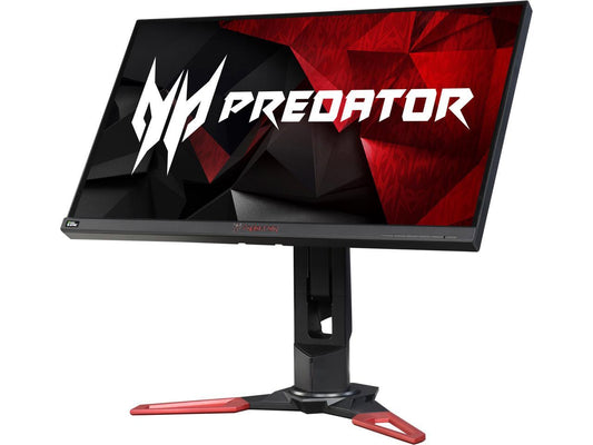 Acer Predator XB1 XB271HU Abmiprz 27" WQHD 2560 x 1440 (2K) 1ms 144Hz (Overclock Refresh Rate 165 Hz) 350 cd/m2 G-Sync Gaming Monitor, HDMI, DisplayPort, USB3.0